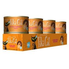 Tiki Cat (CASE PACK) - Grill Ahi Tuna with Prawns in Tuna Consomme Canned Cat Food, 6-oz/ CASE OF 8