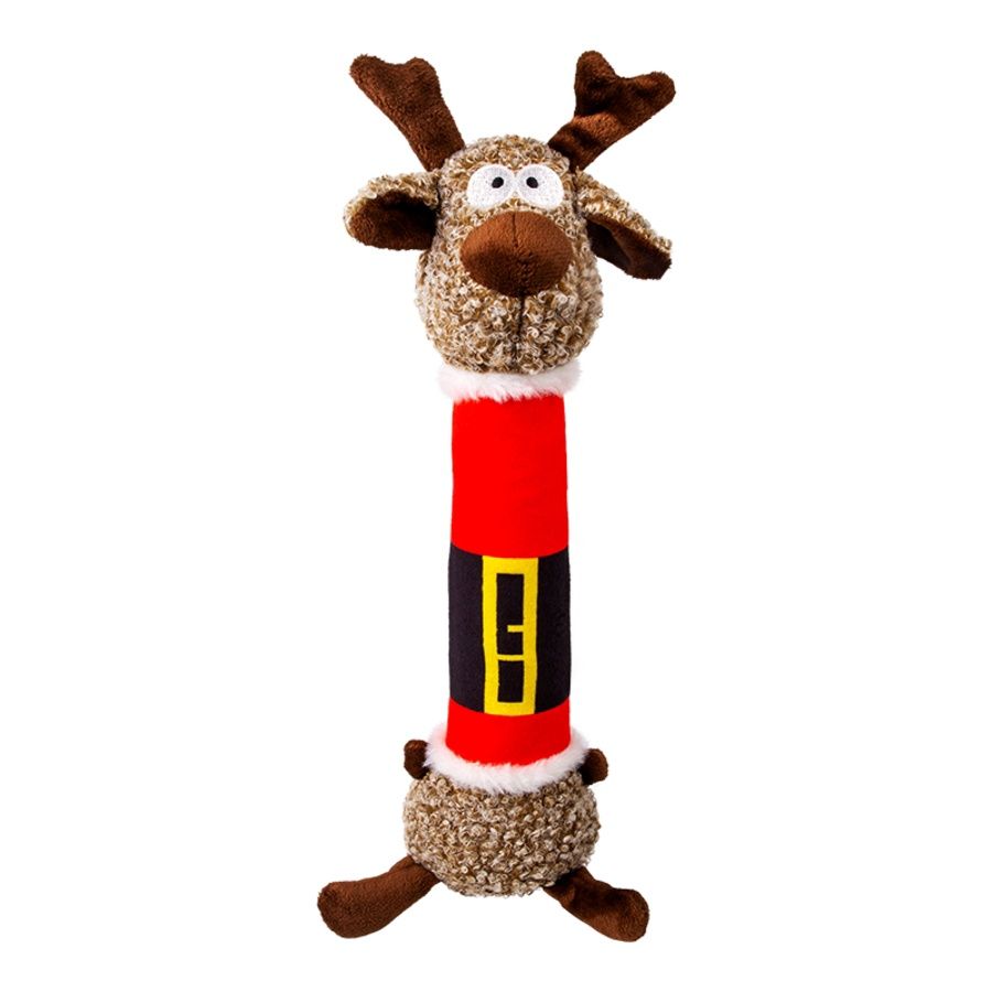 Kong - Holiday Reindeer Shakers Dog Toy - Medium
