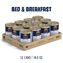 Weruva - (CASE PACK) Bed &amp; Breakfast with Chicken, Egg, Pumpkin &amp; Ham in Gravy  14 oz./ 12 PACK