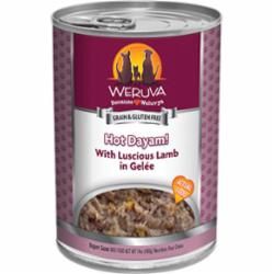 Weruva - Hot Dayam! with Luscious Lamb in Gelee Canned Dog Food 14 oz., Size: 14 oz.