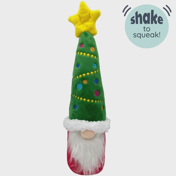 Huxley &amp; Kent Let's Get Lit Gnome Dog Toy, Size: Small