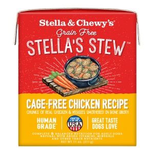 Stella &amp; Chewy's - (CASE PACK) Stew Cage Free Chicken Recipe Dog Food  11 oz./ 12 PACK