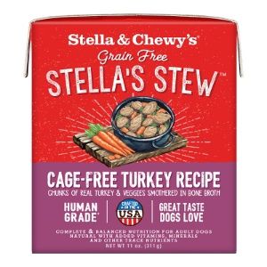 Stella &amp; Chewy's - (CASE PACK) Stews Cage Free Turkey 11oz/ 12 PACK