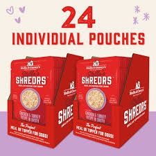 Stella &amp; Chewy's - (CASE PACK) Stella's Shredrs Chicken &amp; Turkey 2.8oz./ 12 PACK