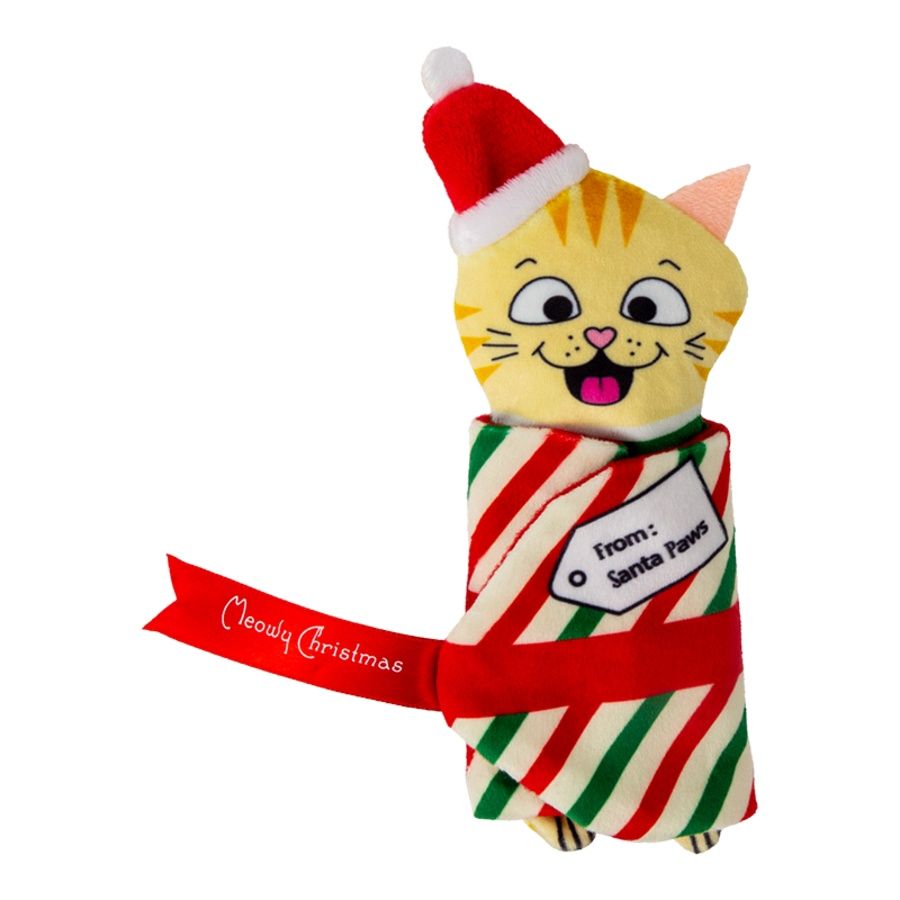 Kong - Holiday Pull a Party Present Cat Toy