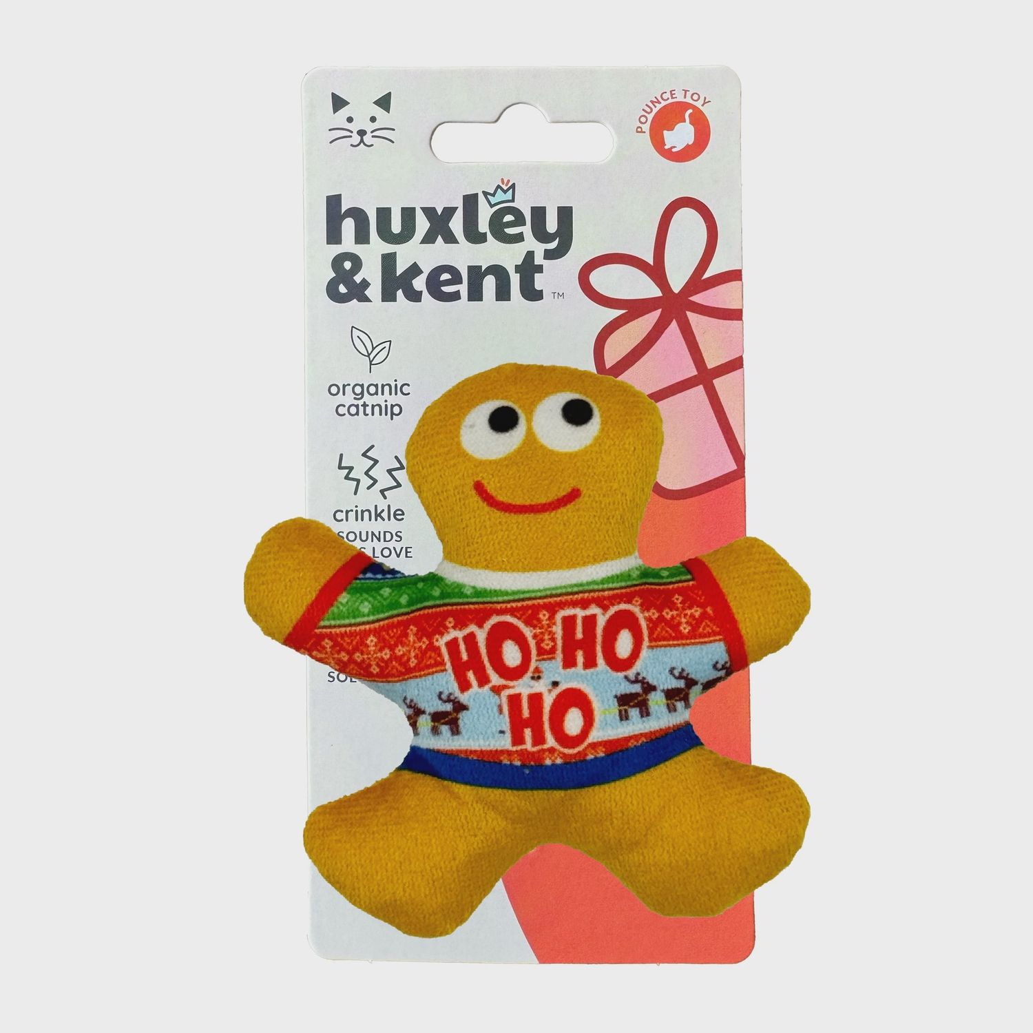 Huxley &amp; Kent Ugly Sweater G-Man Cat Toy