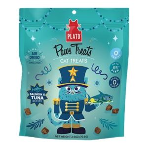 Plato - Cat Paws &amp; Claws Holiday Cat Treat 2 count