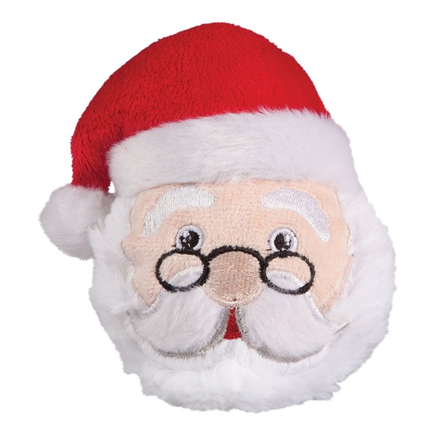 FabDog - Santa Faball Dog Toy, Size: Small