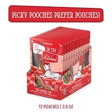 Weruva - (CASE PACK) DITK The Double Dip with Beef &amp; Wild Caught Salmon Au Jus Dog Food Pouches 2.8 oz./ 12 PACK