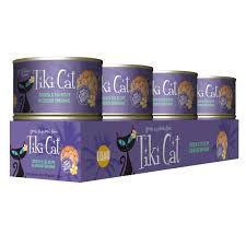 Tiki Cat (CASE PACK) - Luau Chicken with Egg in Chicken Consomme Grain-Free Canned Cat Food, 6-oz/ CASE OF 8