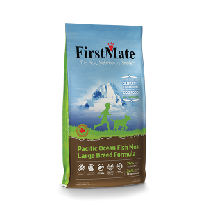 FirstMate -Large Breed Limited Ingredient Pacific Ocean Fish Meal Dry Dog Food, Size: 25#