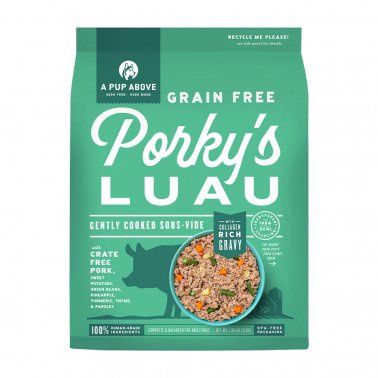 A Pup Above - Porky’s Luau Human Grade Frozen Dog Food, Size: 3# Bag