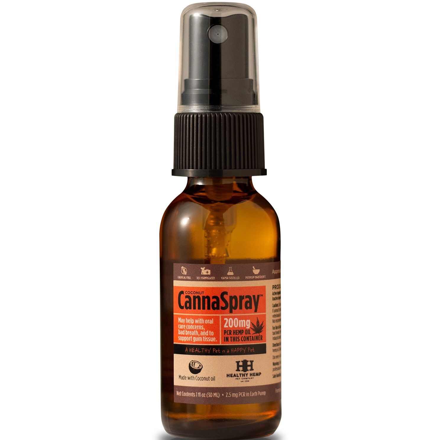 Healthy Hemp Pet - CannaSpray Coconut 200mg
