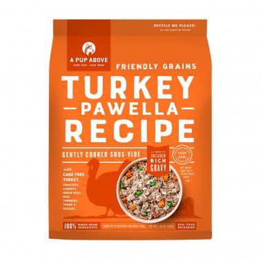 A Pup Above - Turkey Pawella Human Grade Frozen Dog Food, Size: 3# Bag
