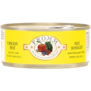 Fromm - (CASE PACK) Four Star Chicken Pate' Cat Food 5.5 oz./CASEPACK