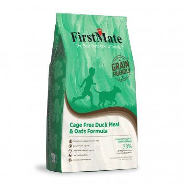 Firstmate - Cage-Free Duck Meal &amp; Oats Formula Dry Dog Food, Size: 5#