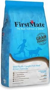 FirstMate - Grain Friendly Wild Pacific Ocean Fish Meal &amp; Oats Dog Food, Size: 5#