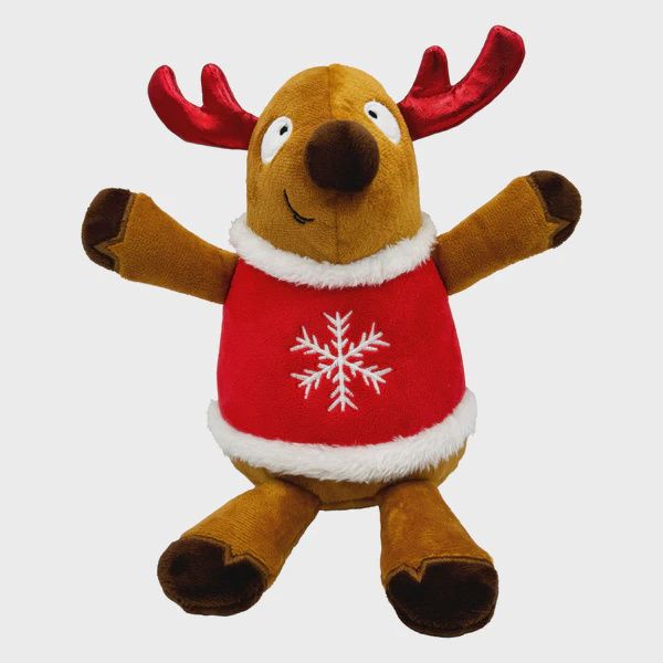 Huxley &amp; Kent Rocky Reindeer Dog Toy, Size: Small