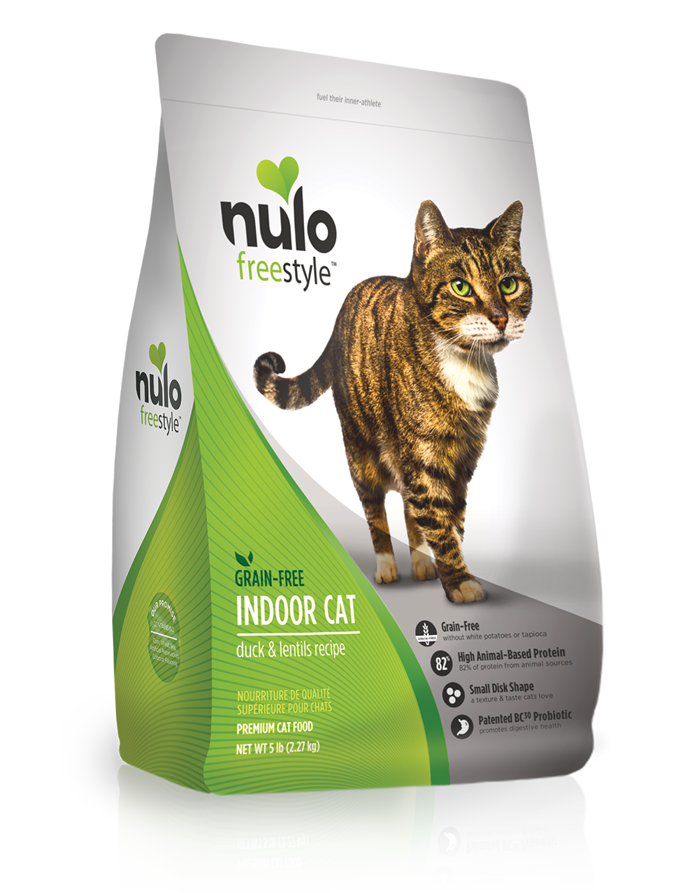 Nulo - Freestyle Duck &amp; Cod Grain-Free Indoor Dry Cat Food, Size: 5#
