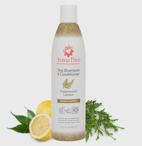Aroma Paws - Cedarwood Lemon Dog Shampoo &amp; Conditioner 13.5 OZ