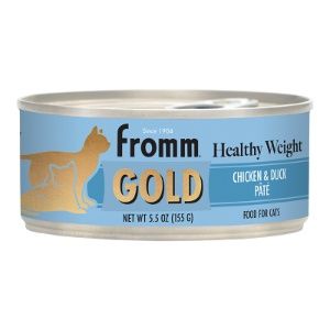Fromm - (CASE PACK) Gold Healthy Weight Chicken &amp; Duck Pate Canned Cat Food 5.5 oz./ 12 PACK