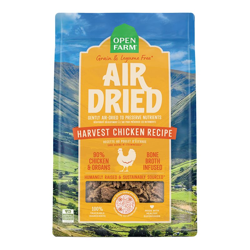 Open Farm - Air Dried Harvest Chicken Dog Food