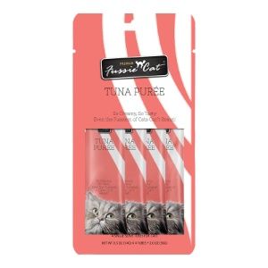 Fussie Cat - Tuna Aspic Puree Cat Treat .5oz/ 4 count