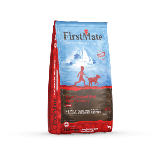 FirstMate - Limited Ingredient New Zealand Beef Meal Formula Dog Food, Size: 5#