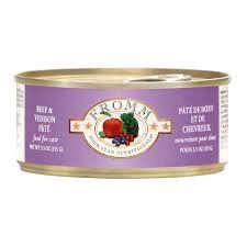 Fromm - Four Star Beef &amp; Venison Pate' Cat Food 5.5 oz./SINGLE CAN