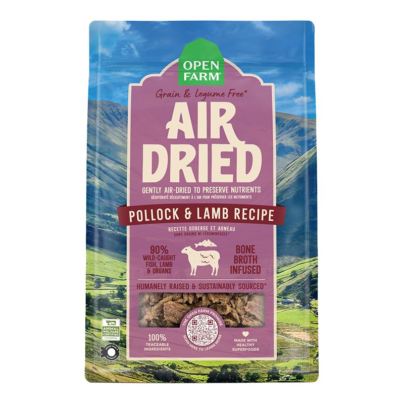 Open Farm - Air Dried Pollock &amp; Lamb Dog Food