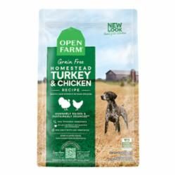 Open Farm - Homestead Turkey &amp; Chicken Dog Food, Size: 4lb New