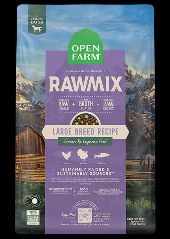 Open Farm - Large Breed Grain-Free Rawmix for Dogs 20 LB.