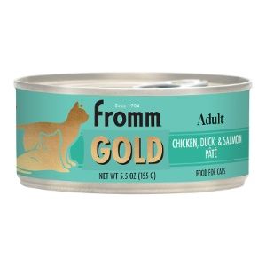 Fromm - (CASE PACK) Gold Adult Chicken, Duck &amp; Salmon Pate Canned Food 5.5 oz./12 PACK