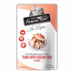 Fussie Cat - Tuna with Ocean Fish in Aspic Wet Cat Food 2.47 oz. Pouch