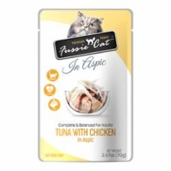 Fussie Cat - Tuna with Chicken in Aspic Wet Cat Food 2.47 oz. Pouch