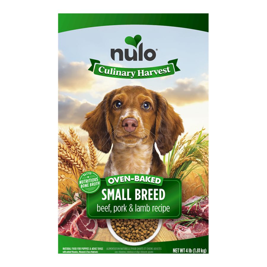 Nulo - Culinary Harvest Baked Beef, Pork, &amp; Lamb Small Breed Dry Dog Food, Size: 4 lb