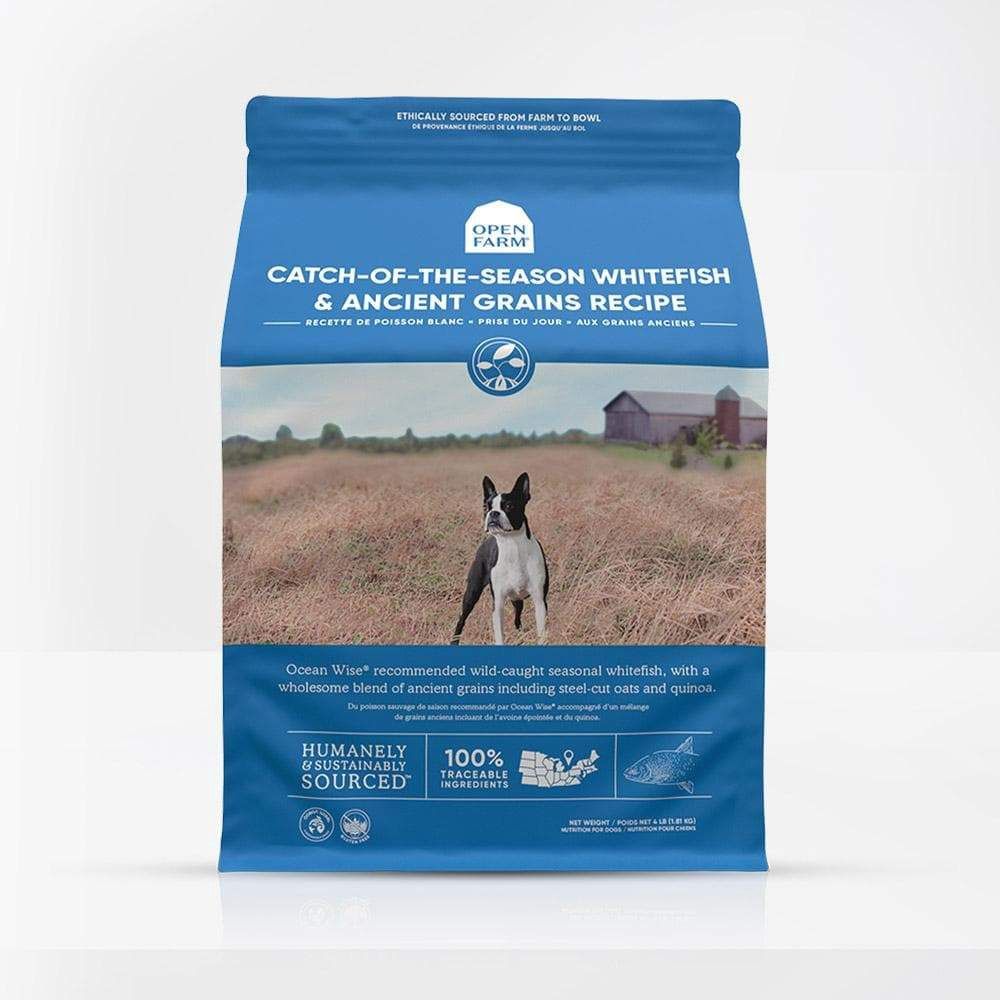 Open Farm - Whitefish and Ancient Grains Dry Dog Food, Size: 4#
