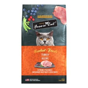 Fussie Cat - Turkey Dry Cat Food, Size: 3.5#
