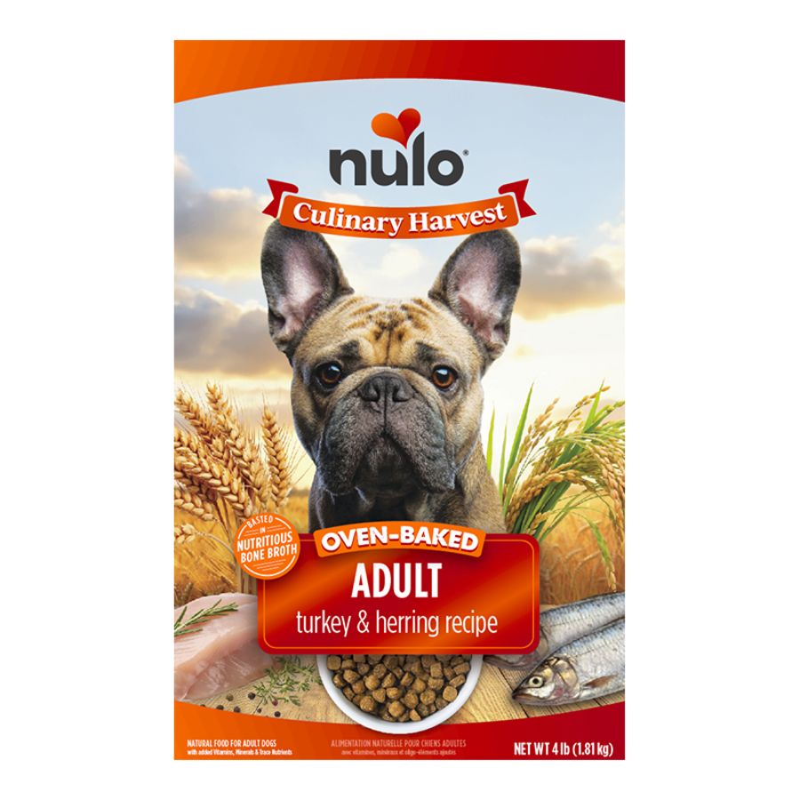 Nulo - Culinary Harvest Baked Turkey &amp; Herring Dry Dog Food, Size: 4 lb