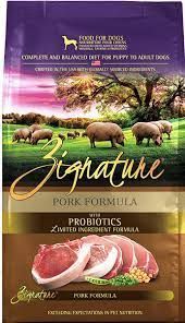 Zignature - Pork Dry Dog Food, Size: 4#