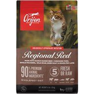 Orijen - Regional Red Dry Cat Food, Size: 4#
