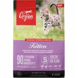 Orijen - Kitten Grain-Free Dry Cat Food, Size: 4#