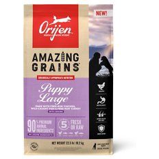 Orijen - Amazing Grains Puppy Large Breed Dog Food, Size: 22.5#