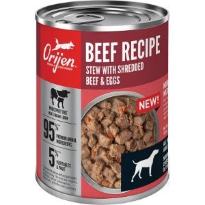 Orijen - Real Meat Shreds Beef Stew Wet Dog Food Recipe, 12.8-oz