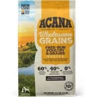 Acana - Wholesome Grain Free-Run Poultry &amp; Grains Dry Dog Food, Size: 22.5#