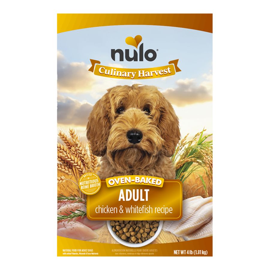 Nulo - Culinary Harvest Baked Chicken &amp; Whitefish Dry Dog Food, Size: 4 lb