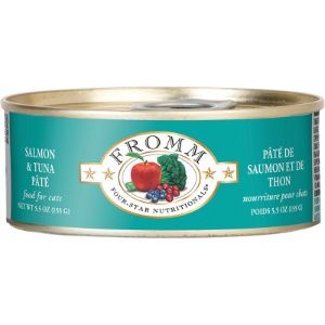 Fromm - (CASE PACK) Four Star Salmon &amp; Tuna Pate' Cat Food 5.5 oz./12 PACK