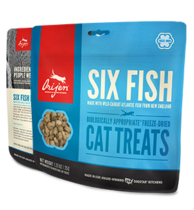 Orijen - Six Fish Cat Treats 1.25 OZ.