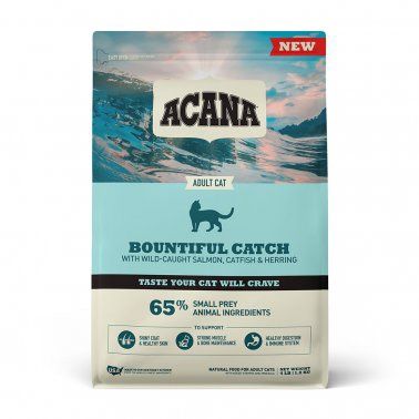 Acana - Bountiful Catch Dry Cat Food, Size: 4#
