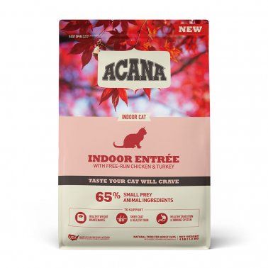 Acana - Indoor Entree Dry Cat Food, Size: 4#